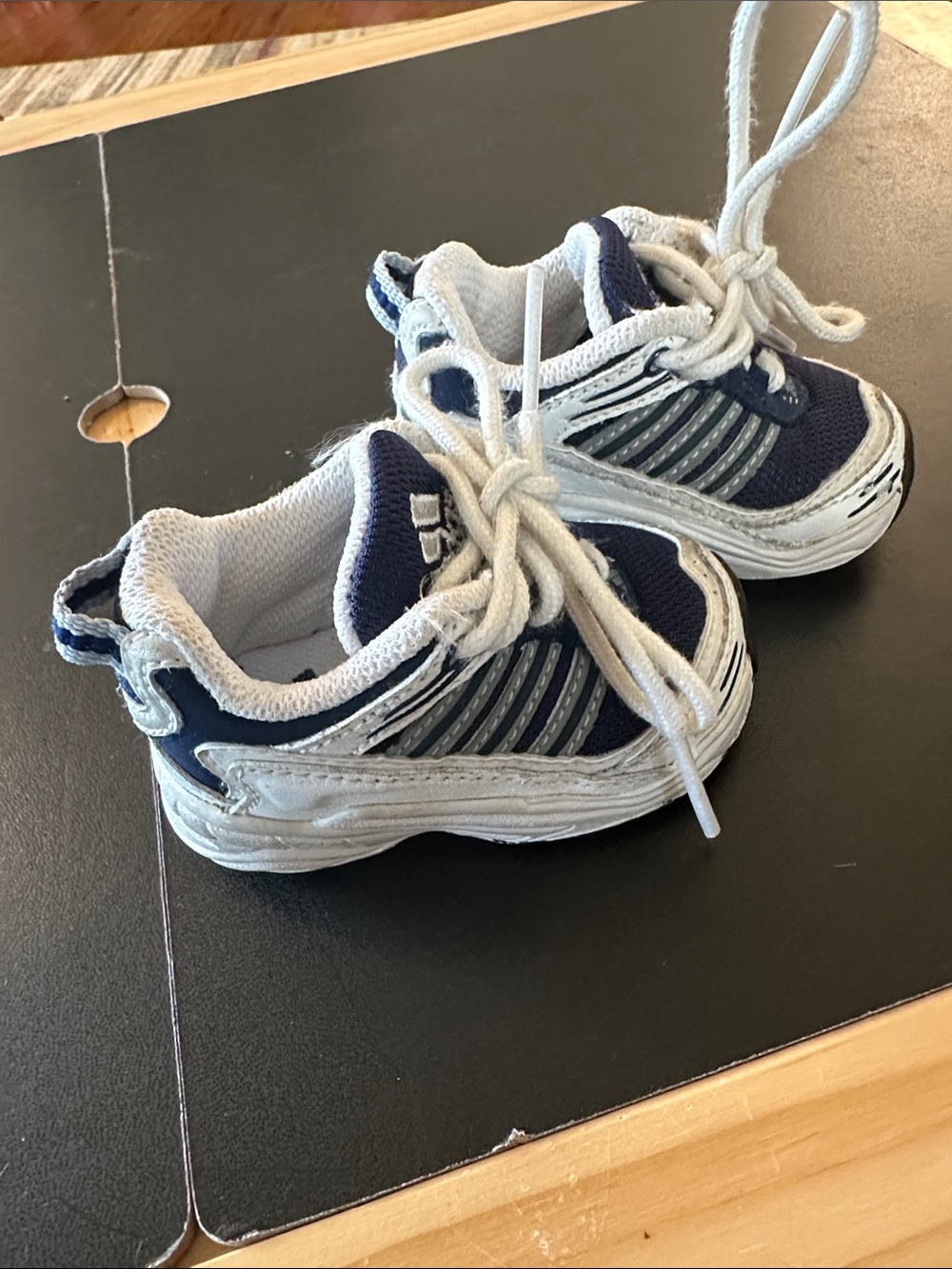 adidas Originals Navy and White Baby Sneakers